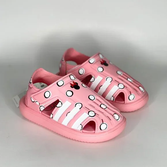 adidas x Disney 'Minnie Mouse' Toddler Girls Water Sandals NIB - Picture 2 of 9